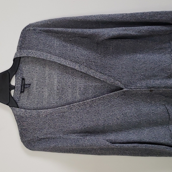 Eileen Fisher Linen blend cardigan, women's size small, button down, kni… - Picture 2 of 7